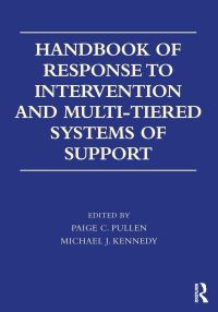 Book Cover for Handbook of Response to Intervention and Multi-Tiered Systems of Support by Paige C Pullen, Michael J Kennedy