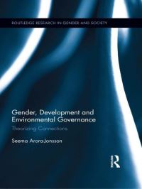 Book Cover for Gender, Development, and Environmental Management by Seema AroraJonsson
