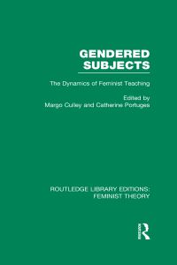 Book Cover for Gendered Subjects by Margo Culley, Catherine Portuges