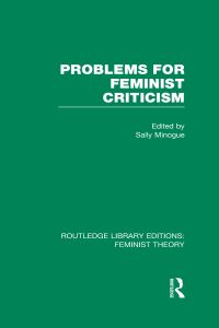 Book Cover for Problems for Feminist Criticism by Sally Minogue