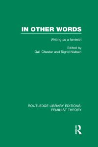 Book Cover for In Other Words by Gail Chester, Sigrid Nielsen
