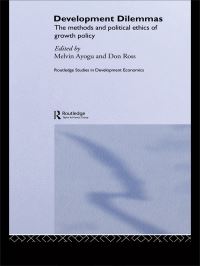Book Cover for Development Dilemmas by Melvin D Ayogu, Don Ross
