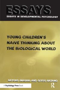Book Cover for Young Children's Thinking About Biological World by Giyoo Hatano, Kayoko Inagaki