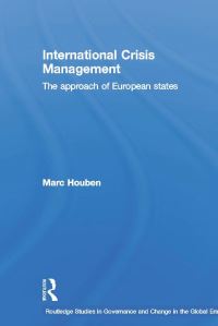 Book Cover for International Crisis Management by Marc Houben