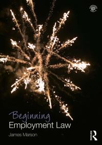 Book Cover for Beginning Employment Law by James Marson
