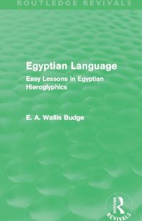 Book Cover for Egyptian Language by E A Wallis Budge