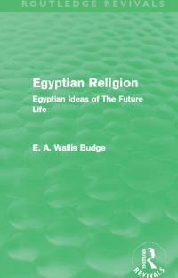 Book Cover for Egyptian Religion by E A Wallis Budge