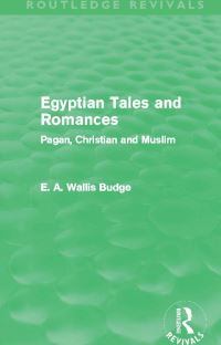 Book Cover for Egyptian Tales and Romances by E A Wallis Budge