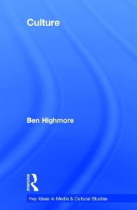 Book Cover for Culture by Ben Highmore