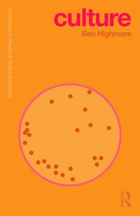 Book Cover for Culture by Ben Highmore