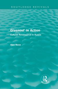 Book Cover for Glasnost' in Action by Alec Nove
