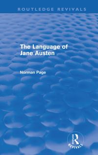 Book Cover for The Language of Jane Austen by Norman Page