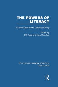 Book Cover for The Powers of Literacy by Bill Cope, Mary Kalantzis