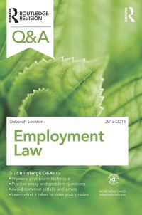 Book Cover for Employment Law, 2013-2014 by Deborah Lockton