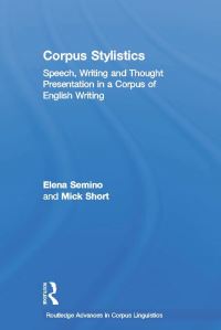 Book Cover for Corpus Stylistics by Elena Semino, Mick Short