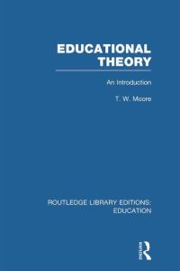 Book Cover for Educational Theory Vol. 20 by T W Moore