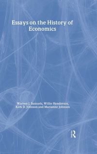 Book Cover for Essays on the History of Economics by Warren J Samuels