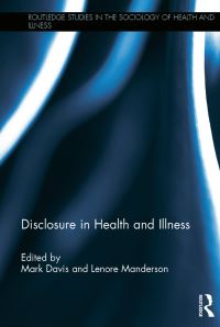 Book Cover for Disclosure in Health and Illness by Mark Davis, Lenore Manderson