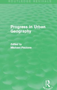 Book Cover for Progress in Urban Geography by Michael Pacione