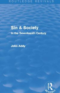 Book Cover for Sin & Society by John Addy