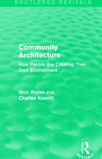 Book Cover for Community Architecture by Nick Wates, Charles Knevitt