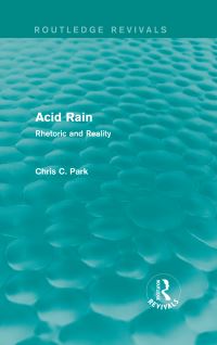 Book Cover for Acid Rain (Routledge Revivals) by Chris C Park