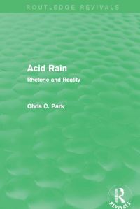 Book Cover for Acid Rain by Chris C Park