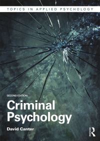 Book Cover for Criminal Psychology by David V Canter