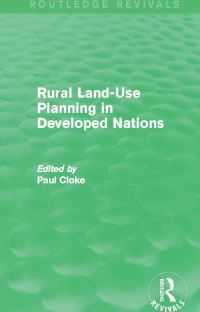Book Cover for Rural Land-Use Planning in Developed Nations by Paul J Cloke