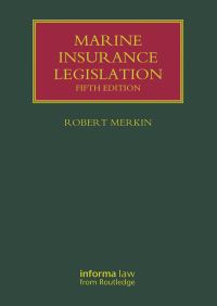 Book Cover for Marine Insurance Legislation by Robert M Merkin, Great Britain