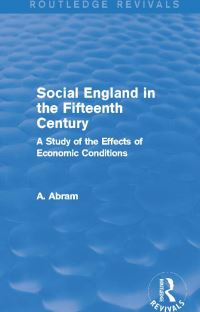Book Cover for Social England in the Fifteenth Century by A Abram