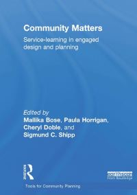 Book Cover for Community Matters by Mallika Bose, Paula Horrigan, Cheryl S Doble, Sigmund C Shipp