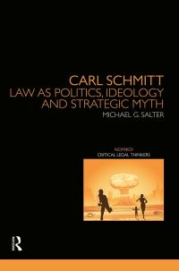 Book Cover for Carl Schmitt by Michael Salter