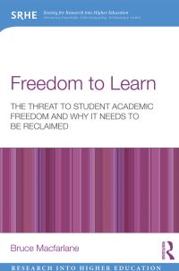 Book Cover for Freedom to Learn by Bruce Macfarlane