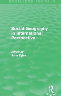 Book Cover for Social Geography by John Eyles