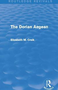 Book Cover for The Dorian Aegean by Elizabeth M Craik