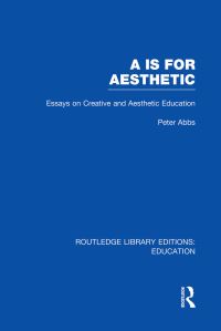 Book Cover for Aa Is for Aesthetic (RLE Edu K) by Peter Abbs