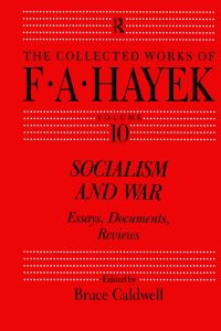 Book Cover for Socialism and War by Bruce Caldwell