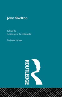 Book Cover for John Skelton by A S G Edwards