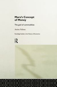 Book Cover for Marx's Concept of Money by Anitra Nelson