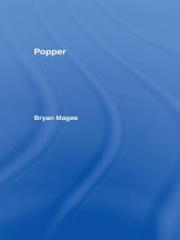 Book Cover for Popper Cb by Bryan Magee