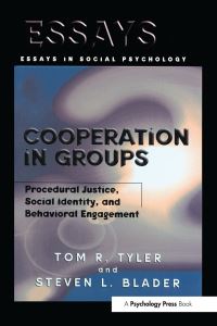 Book Cover for Cooperation in Groups by Tom R Tyler, Steven L Blader