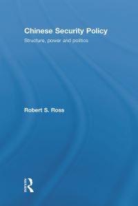 Book Cover for Chinese Security Policy by Robert S Ross