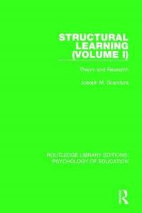Book Cover for Structural Learning. Volume I Theory and Research by Joseph M. Scandura