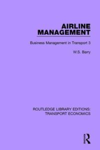 Book Cover for Airline Management by W S Barry