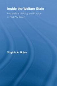 Book Cover for Inside the Welfare State by Virginia A Noble