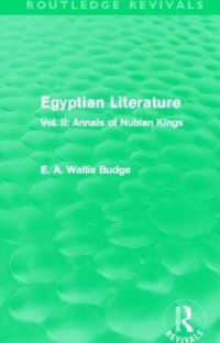 Book Cover for Egyptian Literature (Routledge Revivals) by E A Budge