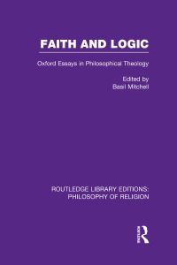Book Cover for Faith and Logic by Basil Mitchell