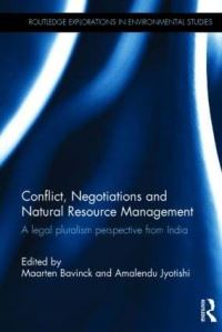 Book Cover for Conflict, Negotiations and Natural Resource Management by Maarten Bavinck, Amalendu Jyotishi
