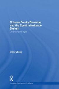 Book Cover for Chinese Family Business and the Equal Inheritance System by Victor Zheng